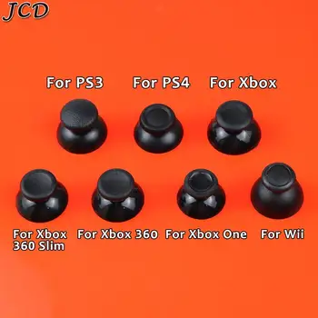 JCD 2PCS 3D ' ויסטיק אנלוגי מקל קאפ עבור Sony PS3 PS4 Pro Xbox אחד ה-Xbox 360 Wii בקר Thumbstick כיסוי