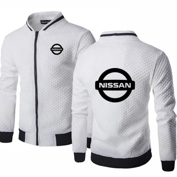 2023 אביב סתיו של גברים בייסבול jacke אנשים Nissann המכונית לוגו הדפסת כותנה באיכות של הגברים ז ' קט בייסבול חולצות Y