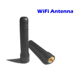 אנטנת WIFI 2.4 GHz 3dbi כיוונית Omni עבור הנתב,המודם,כחול השן , רשת מגבר אות Booster,אלחוטית, מגדיל טווח