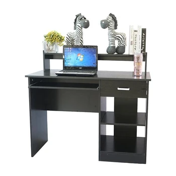 משרד מודרני שולחן מחשב שחור