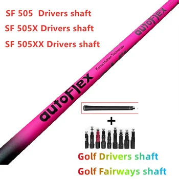 חדש golfculb פיר Autoflex גולף דרייב-שאפט מסלול עץ פיר sf505 או sf505x או sf505xx מספק מתאם אחיזה