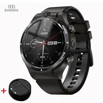 חדש LEMFO LEM15 4G שעון חכם 4GB 128GB זיכרון RAM ROM 4G כרטיס ה SIM-WIFI GPS אנדרואיד 10 גברים מסך גדול Smartwatch 2021