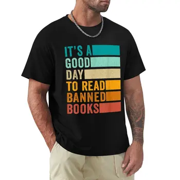 זה יום טוב לקרוא ספרים אסורים חולצה גרפיקה חולצת אוהד ספורט חולצות mens חולצות pack