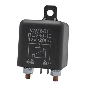 סוללה Isolator ממסר 12V 4-Pin WM686 להתחיל ממסר הרכב מתג הפעלה/כיבוי בדרך כלל ממסר פתוח ר 