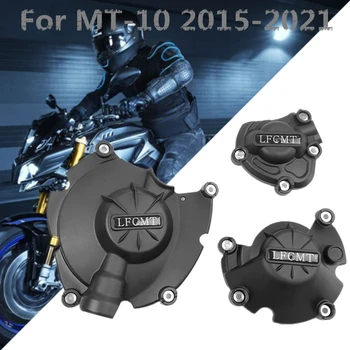 פחמן שחור אופנועים מכסה המנוע מקרה הגנה על ימאהה MT-10 MT10 2015-2021 2017 2018 2019 אביזרים חלקי מנוע