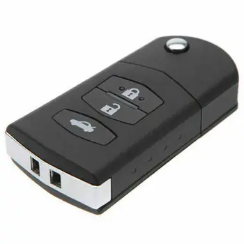 3 כפתורים המכונית מרחוק היפוך Fob מפתח תיק מעטפת מפתח Case כיסוי עבור מאזדה 2 3 5 6 MX-5 מיאטה RX-8 MPV CX7 CX9
