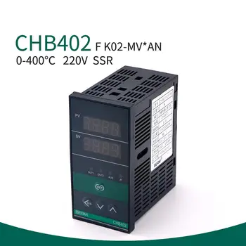 דיגיטלי PID התרמוסטט FK02-MV*של ממסר 180-240VAC 0-400 תואר CHB402 SSR בקר טמפרטורה