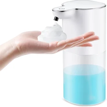 400Ml אוטומטי קצף סבון מכשירי Usb לטעינה חכמה קצף/ג ' ל כביסה יד מכונה אוטומטית ללא מגע חיישן סבון מנפק