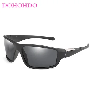 DOHOHDO 2022 חדש אופנה משקפי שמש מקוטבות גברים מותג יוקרה מעצב בציר נהיגה משקפי שמש זכר משקפי צל UV400