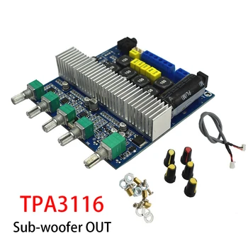 TPA3116 מגבר לוח 2.1 HiFi סאב Amplificador 2x50W+100W אודיו מגברים לוח מודול עם/ בלי Bluetooth 5.0 אמפר
