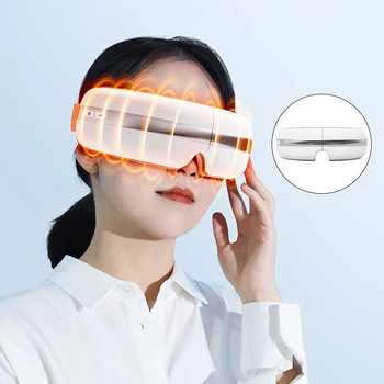 אופנה מעולה עין עיסוי מכשיר נייד רב-תפקודית לדחוס חם עין לעיסוי עם Bluetooth