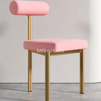 נורדי עיצוב מודרני כסאות אוכל ביתי יוקרה יצירתי כסאות אוכל הקבלה Muebles De Cocina מרפסת ריהוט WZ50DC