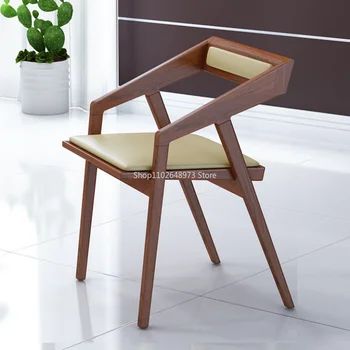 יצירתי מינימליסטי כסאות עץ יוקרתיים טרקלין מבטא איפור עיצוב כיסאות בחדר האוכל מתקדמים למבוגרים Mueblesa ריהוט למטבח