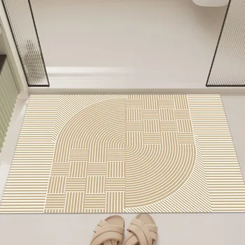 טריים קטן האמבטיה שטיח הרצפה בשירותים ביתיים שטיח הרצפה ללא להחליק האמבטיה שטיח מרפסת שטיח הרצפה דלת הכניסה שטיח הרצפה שטיח