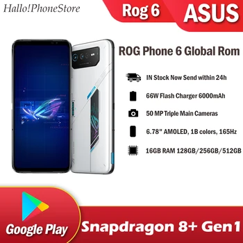 חדש ASUS רוג 'טלפון 6 רוג' 6 Snapdragon 8+Gen1 5G 6.78