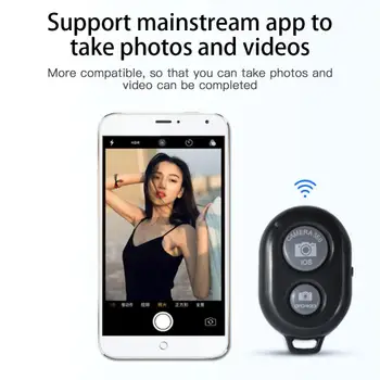 טלפון נייד Bluetooth-טיימר עצמי שלט רחוק זמין עבור אנדרואיד /IOS גרסה אלחוטי שלט רחוק צילום עצמי