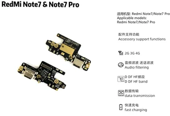 10PCS מטען לוח להגמיש עבור Redmi Xiaomi Mi Note 8 8T 9 9 7 10T לייט 10X 10 M2 M3 Pro 5G 9A USB מחבר עגינה לטעינה בכבלים