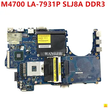 השתמשו CN-0RM0C3 0RM0C3 לוח אם מחשב נייד עבור DELL Precision M4700 המחברת Mainboard לה-7931P SLJ8A DDR3