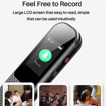 בנג ' י-K9 HiFi נגן MP3 32GB Bluetooth הרשמקול תומך זמן המתנה ארוך עבור טלפון נייד הקלטת שיחה
