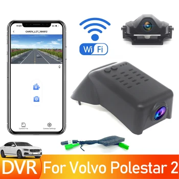 חדש! Plug & Play מיוחד לרכב מקליט וידאו DVR-Wifi Dash Cam של וולוו Polestar 2 אנרגיה חדשה 2020 2021 2022 2023 עבור Polestar 2