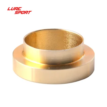 LURESPORT 10pcs טבעת אלומיניום SRR10 סליל מושב אחורי טבעת רוח לבדוק רוד בניית רכיב תיקון החכה DIY אביזר SRR