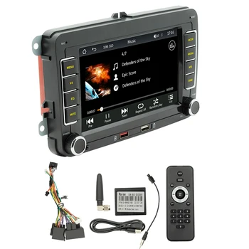 7 אינץ 2Din CarPlay אנדרואיד אוטומטי רדיו סטריאו לרכב Bluetooth MP5 Player 2USB ל /גולף //