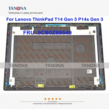 מקורי חדש 5CB0Z69549 שחור על Lenovo ThinkPad קבר t14 Gen 3 P14s Gen 3 העליון במקרה LCD מכסה אחורי מכסה הכיסוי האחורי פגז FHD
