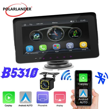 מולטימדיה לרכב שחקן הרכב MP5 Player Bluetooth אלחוטית Carplay אנדרואיד אוטומטי Airplay מסך מגע 7
