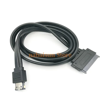 כוח כפול eSATA USB 12V 5V משולבת כדי 22Pin SATA-USB דיסק קשיח, כבל esata כדי sata משלוח חינם