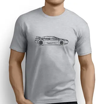 2019 קיץ חולצות גברים חולצה חמה מכירת בגדים הרכב הבריטית אוהדים Esprite בהשראת מכונית אמנות הדפסת חולצות