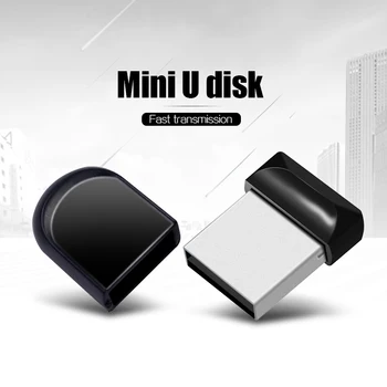 המשרד מיני דיסק פלאש USB עם כיסוי פלסטיק USB2.0 32GB 64GB נתונים גיבוי זיכרון כונן פלאש נייד אביזרי usb כונן עט