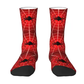 עכבישים האינטרנט של גברים הצוות גרביים יוניסקס אופנה הדפסת 3D גרביים השמלה